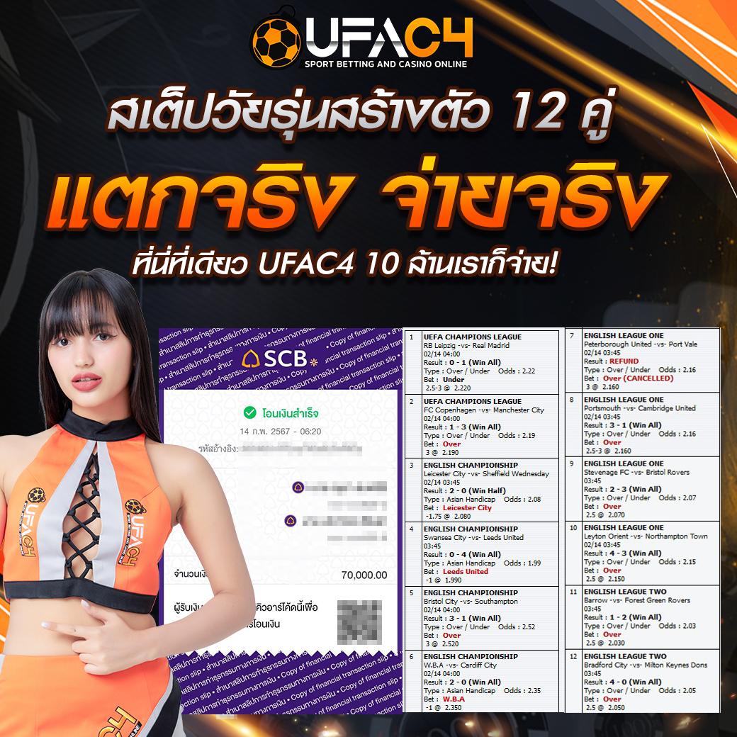 เดิมพันสดวันนี้กับ ผลบอลสดวันนี้ ลุ้นรางวัลใหญ่ทุกนัด