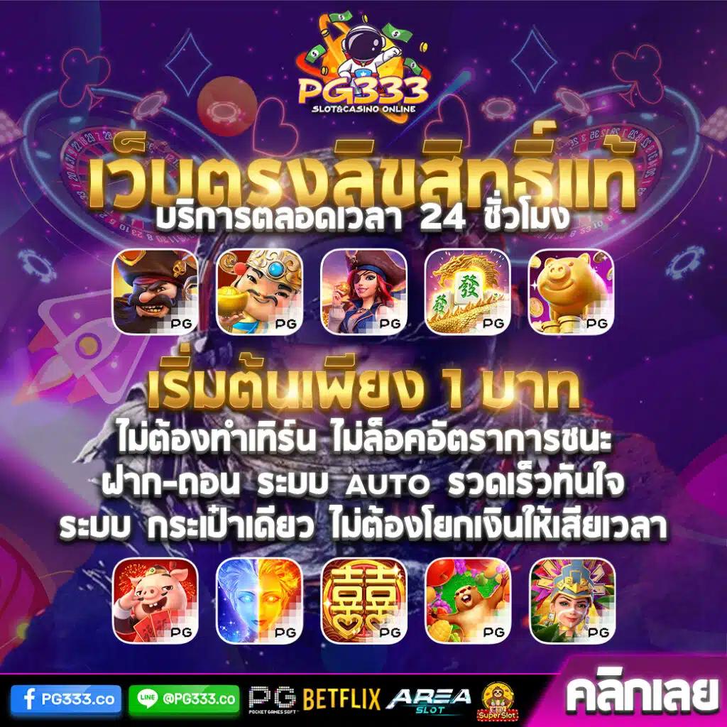 เล่นง่ายสุดในไทยกับ PG Slot 999 สล็อตจ่ายจริงมั่นใจแน่นอน